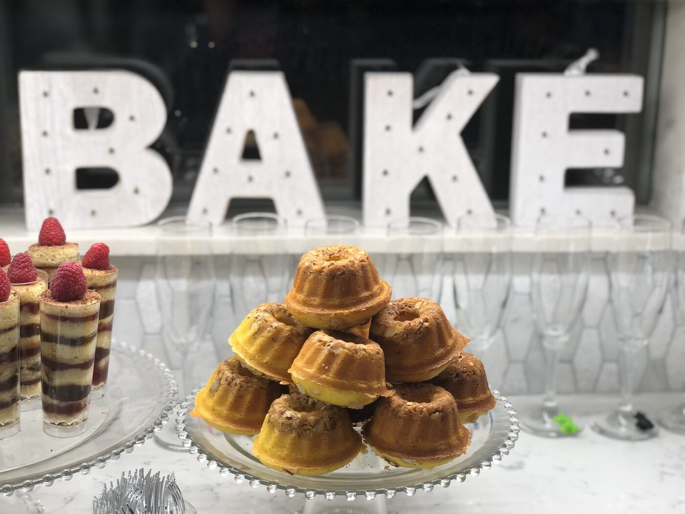 Mini bundt cake