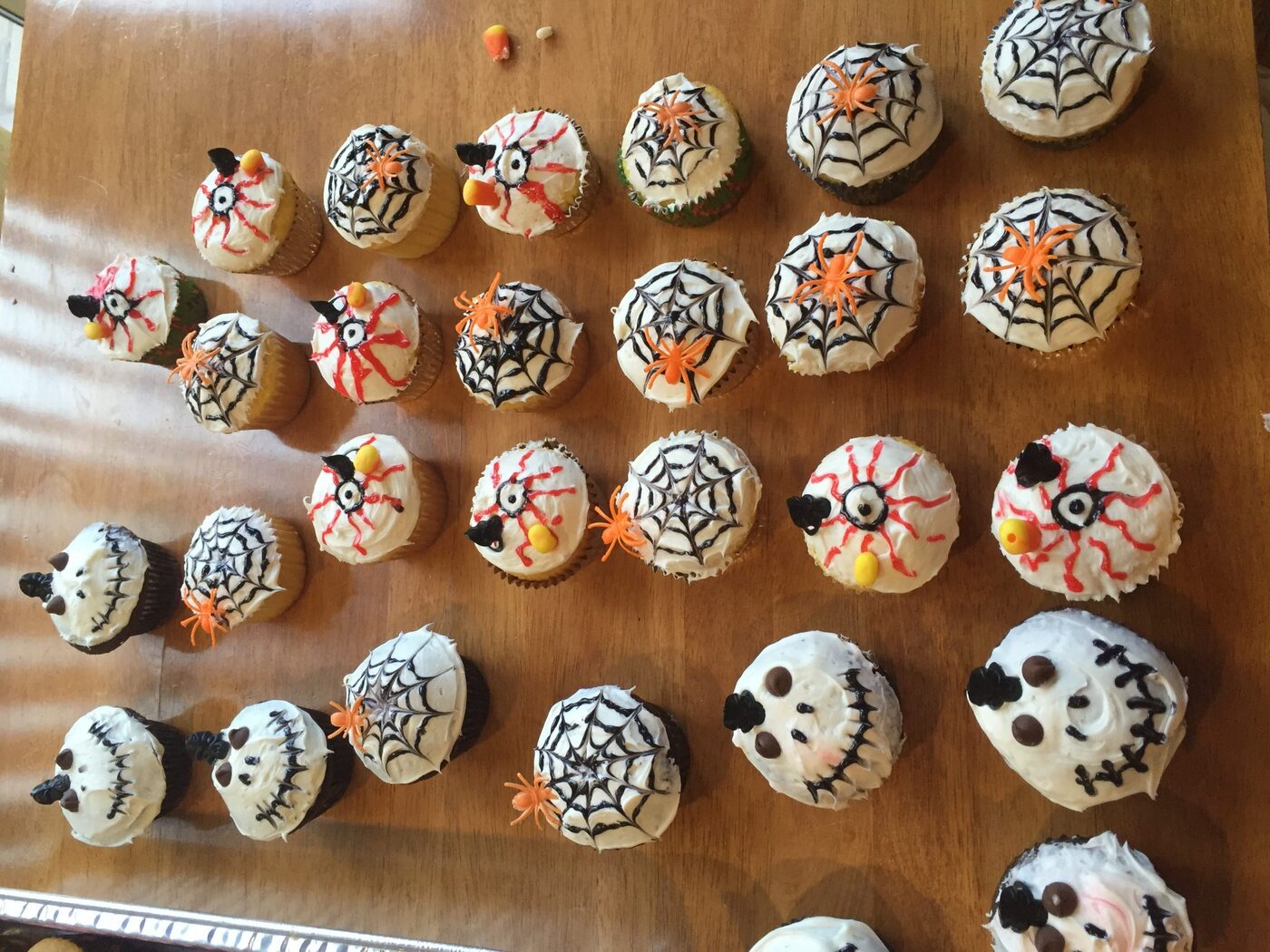Halloween cupcake assortment
